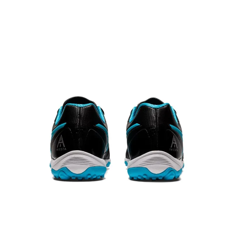 Asics Ultrezza Series AI GS TF Anti-Slip Wear-Resistant Low-Top Kids' Running Shoes Black Blue Kids'-4