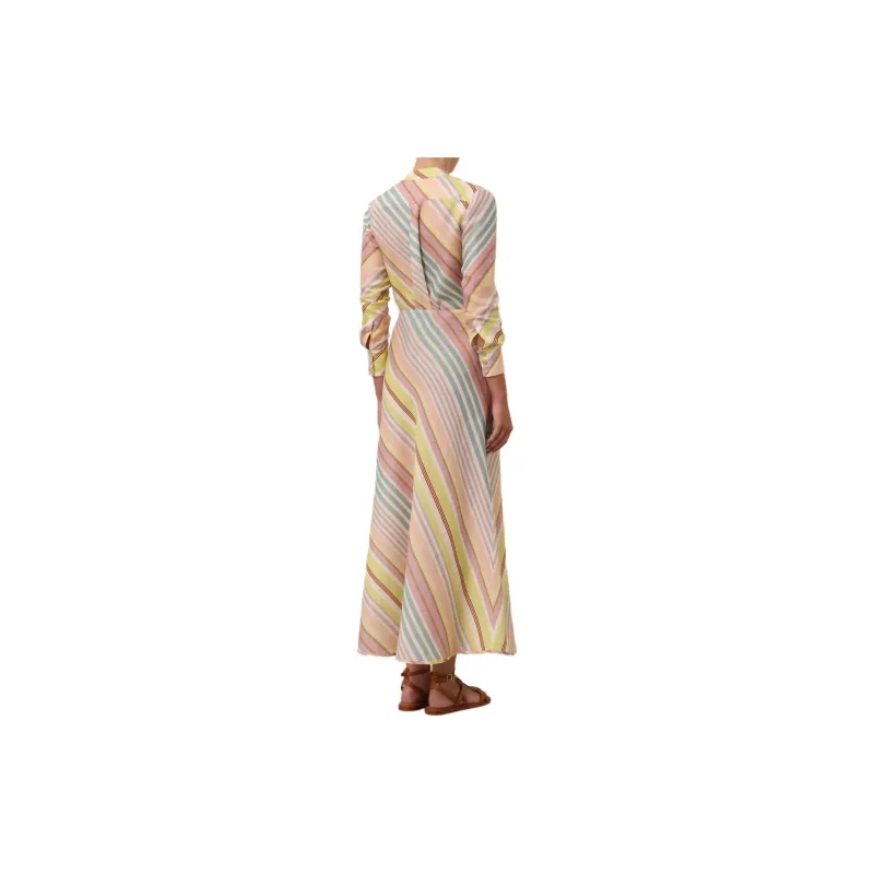 Zimmermann Halliday Striped Linen Maxi Skirt-3