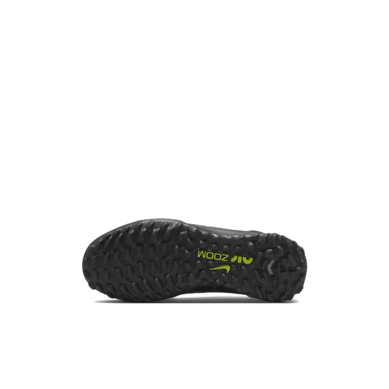 Nike Zoom Mercurial Vapor 15 Academy TF GS 'Black Dark Smoke Grey'-5