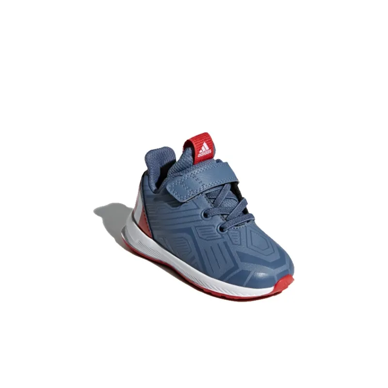 Adidas Rapida Run Avengers I Breathable Low-Top Toddler Shoes Blue Red Infant And Toddler-2