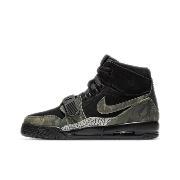 Air Jordan Legacy 312 'Black Camo Green' GS