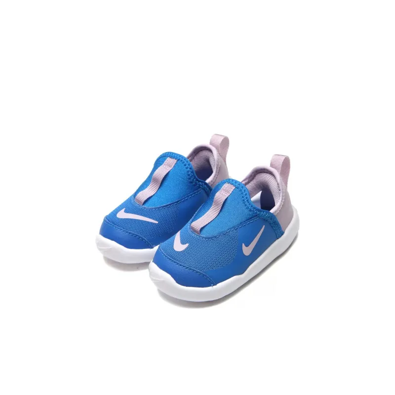 Nike Lil' Swoosh Lightweight Low-Top Toddler Shoes Gray Blue Infant And Toddler-2