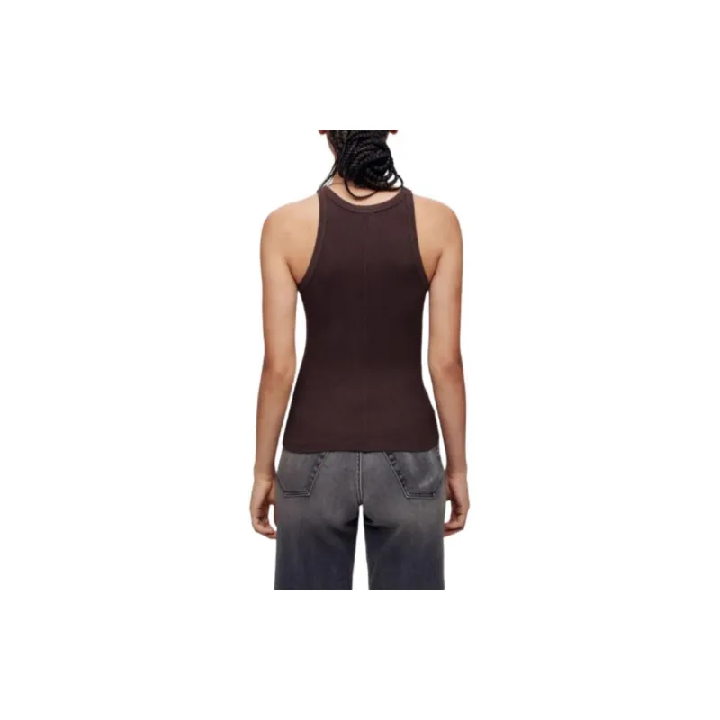REDONE T-Shirt Women's Dark Brown-4