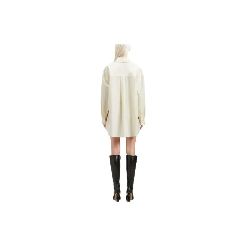 PALM ANGELS Palm Embroidered Long Sleeved Shirt-3