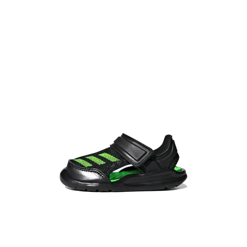 Adidas Fortaswim Slip Resistant Anti Kick Cushioning Low Top Baby & Toddler Shoes Black Infant And Toddler-0
