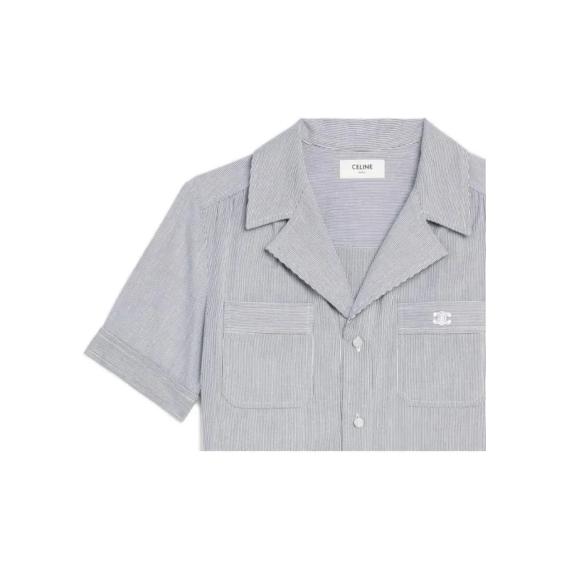 CELINE Shirts Women's Gray-4