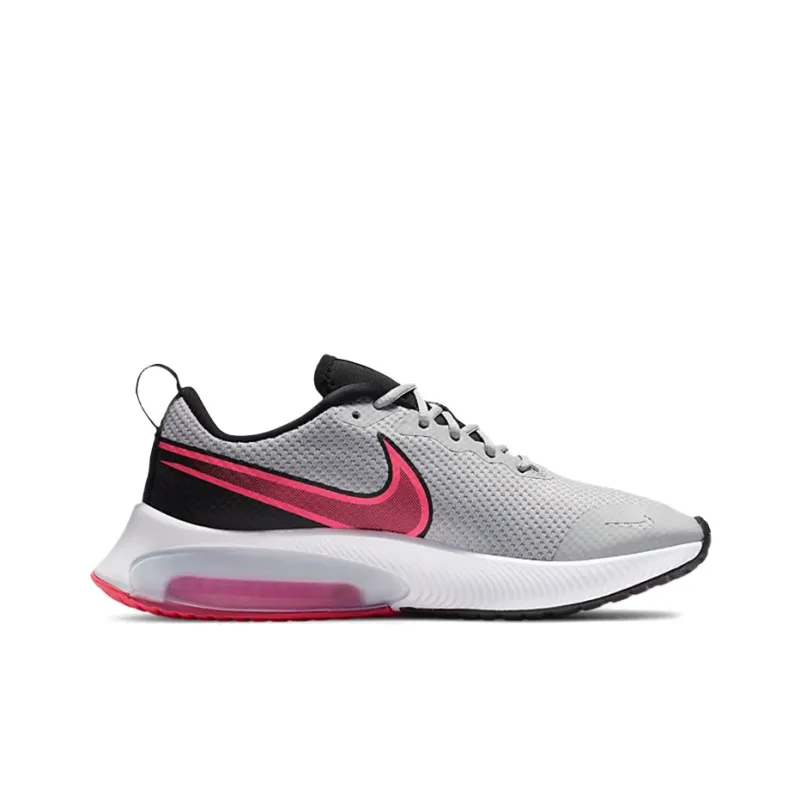 Nike Air Zoom Arcadia Abrasion Resistant Low Top Kids' Running Shoes Gray Pink Unisex-1