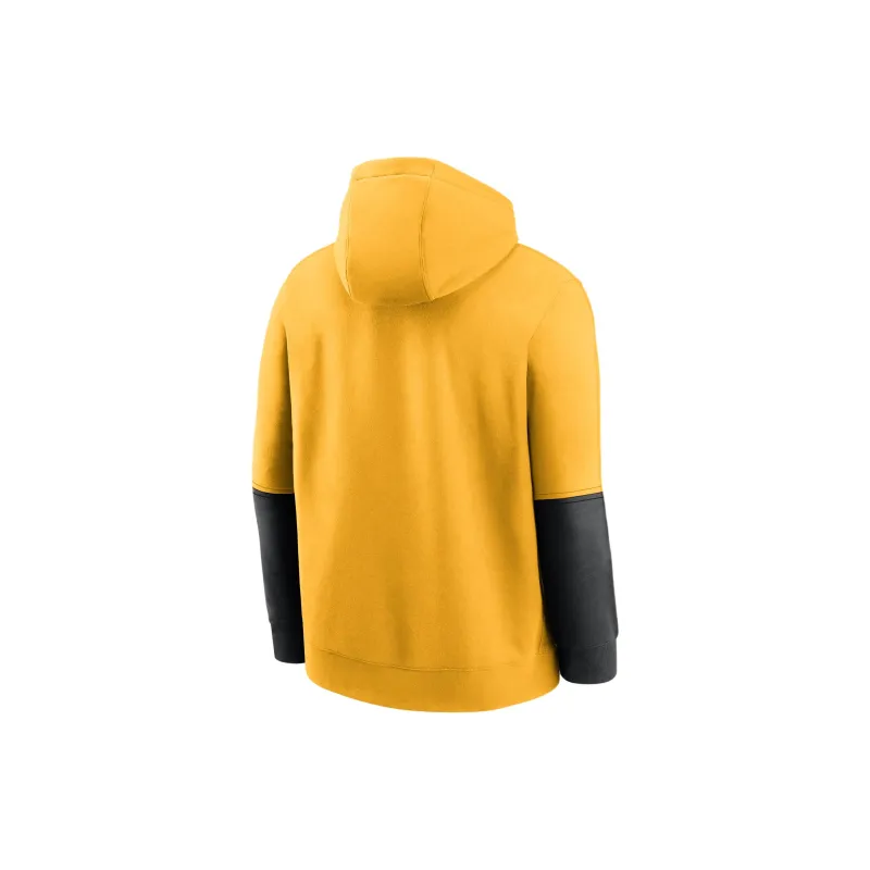 Nike Iowa Hawkeyes Sideline Team Issue Club Men's Nike College Pullover Hoodie-1