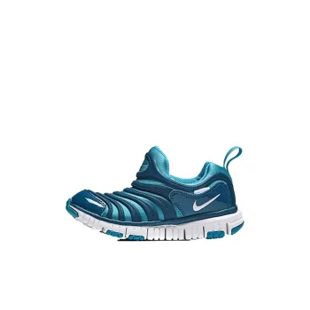 Nike Dynamo Free Slip-Resistant Cushioning Kids Lifestyle Shoes Ocean Blue Children Aged 3-7 Years Old