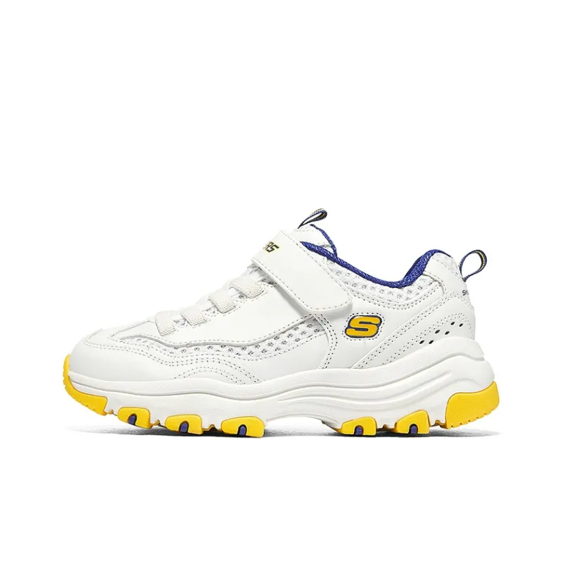 Skechers Kids Lifestyle Shoes White Yellow Teenagers-0