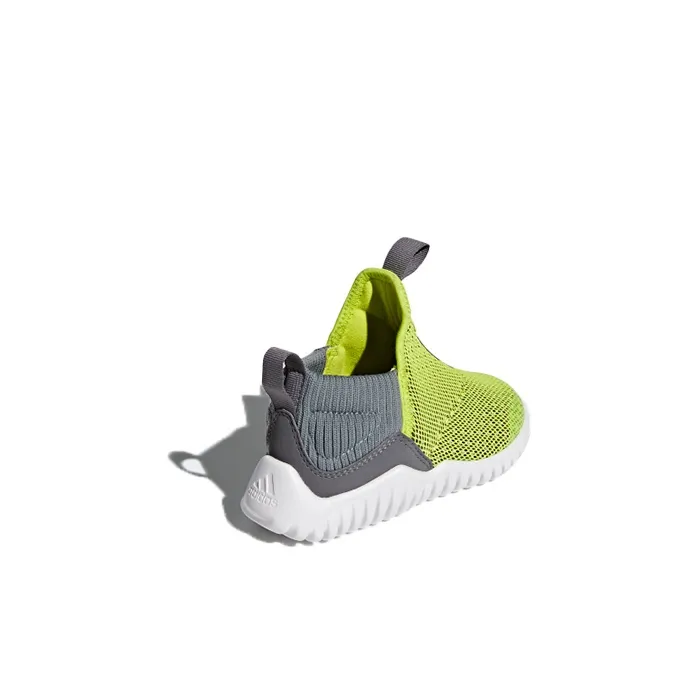Adidas Rapidazen 2 I Slip-Resistant Low-Top Toddler Shoes Yellow Gray Infant And Toddler-3