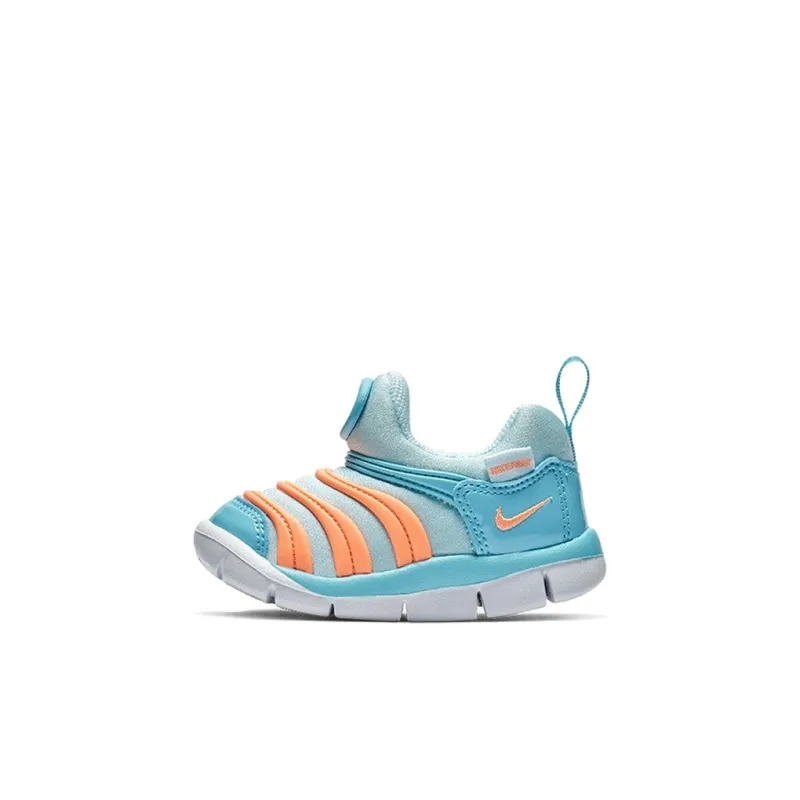 Nike Dynamo Free Low Top Toddler Shoes Blue Orange Infant And Toddler-0