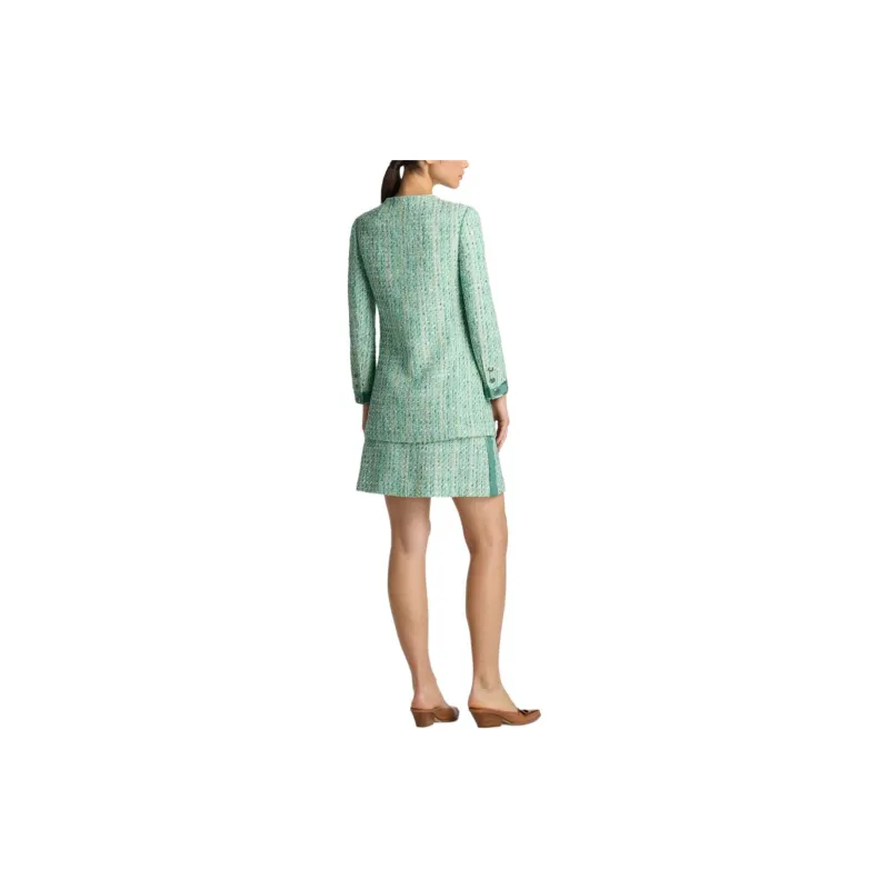 St. John Lurex Slub Tweed Jacket-2