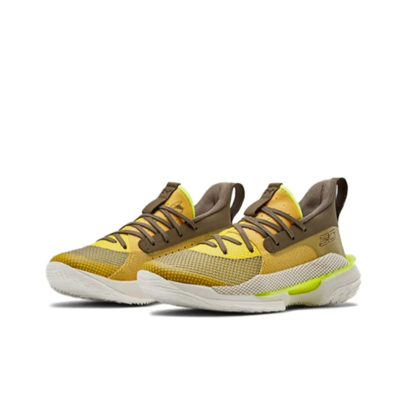 Under Armour Curry 7 Zeppelin Yellow GS-2