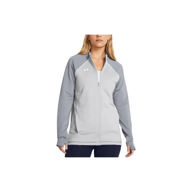 Under Armour Women's UA Layer Up Full-Zip Save This Item Jackets Coats Women's Modern Gray-2