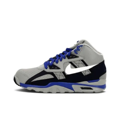 Nike Air Trainer SC Running Shoes Men High-Top Gray Blue