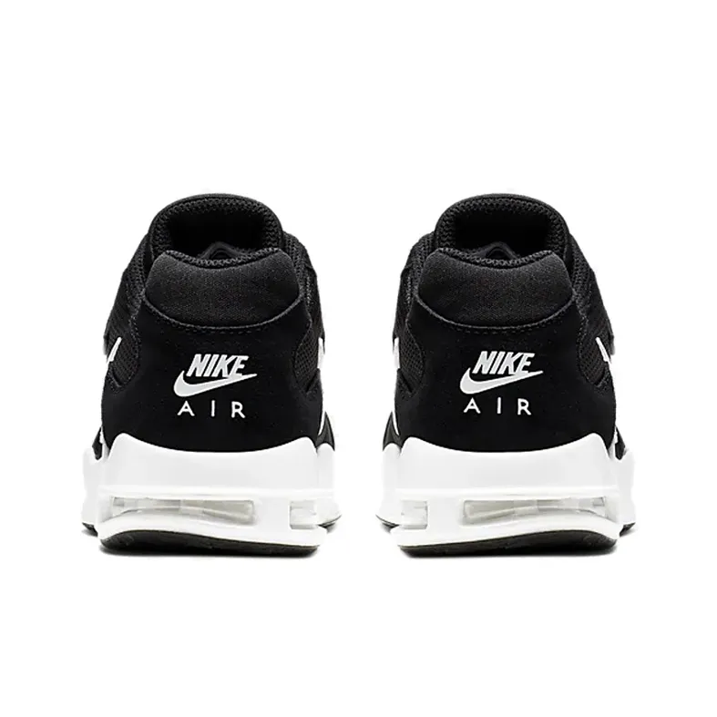 Nike Air Max Guile Slip Resistant Low Top Kids' Running Shoes Black White Teenagers-3