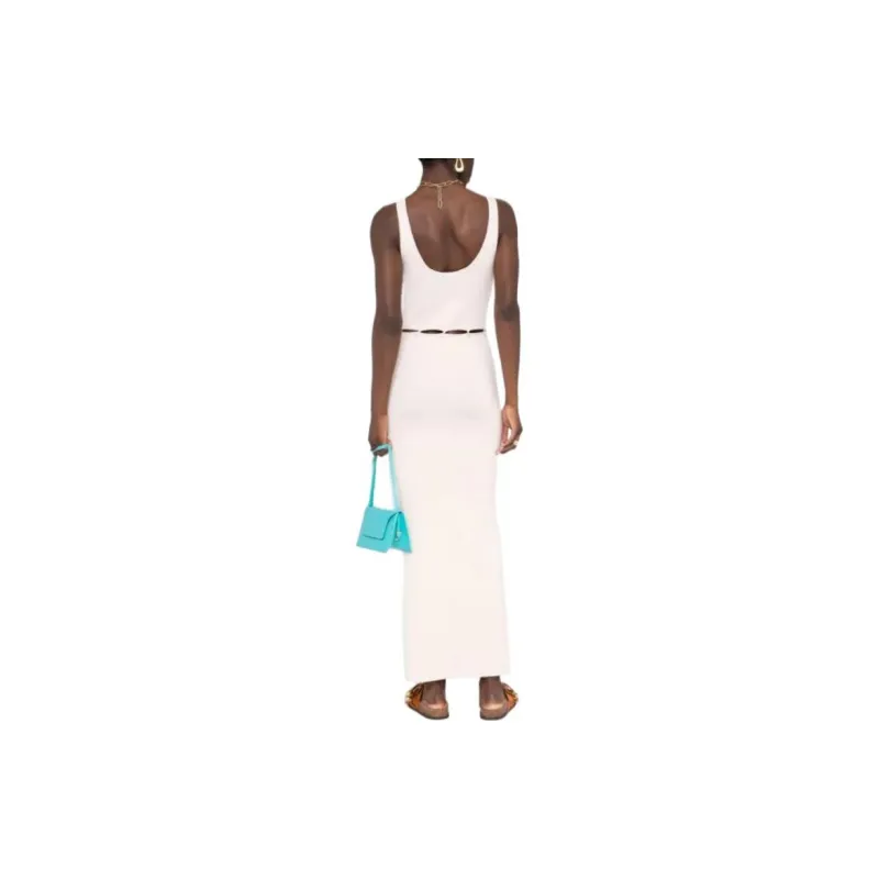 NANUSHKA Sleeveless Dresses Women's Cream White-2