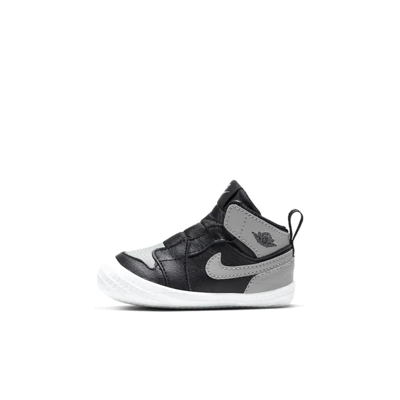 Jordan 1 Crib Bootie Black Medium Grey I-0