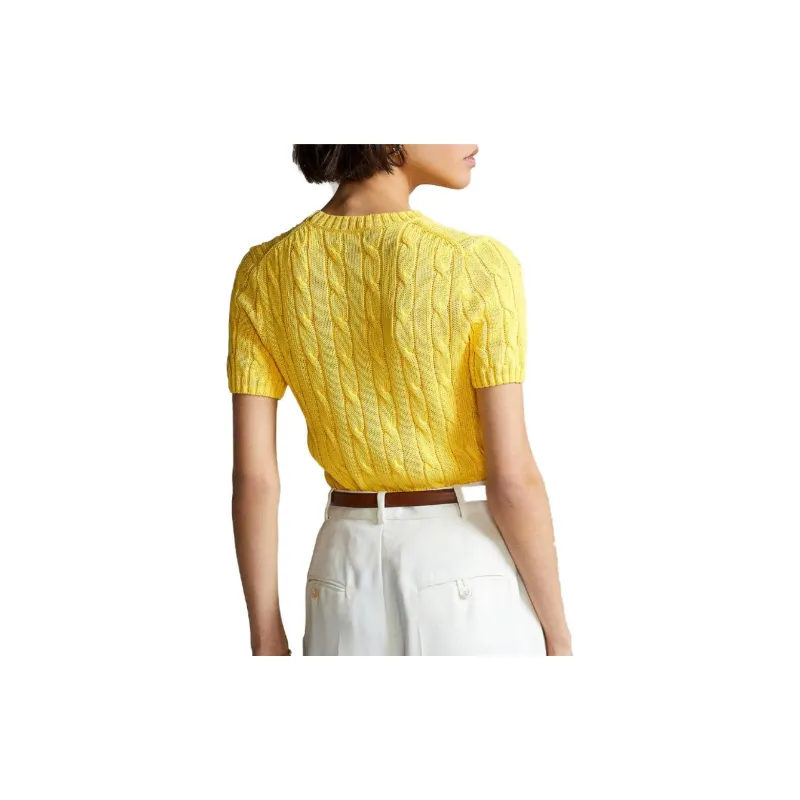 Polo Ralph Lauren Cable knit Short sleeve Top-3