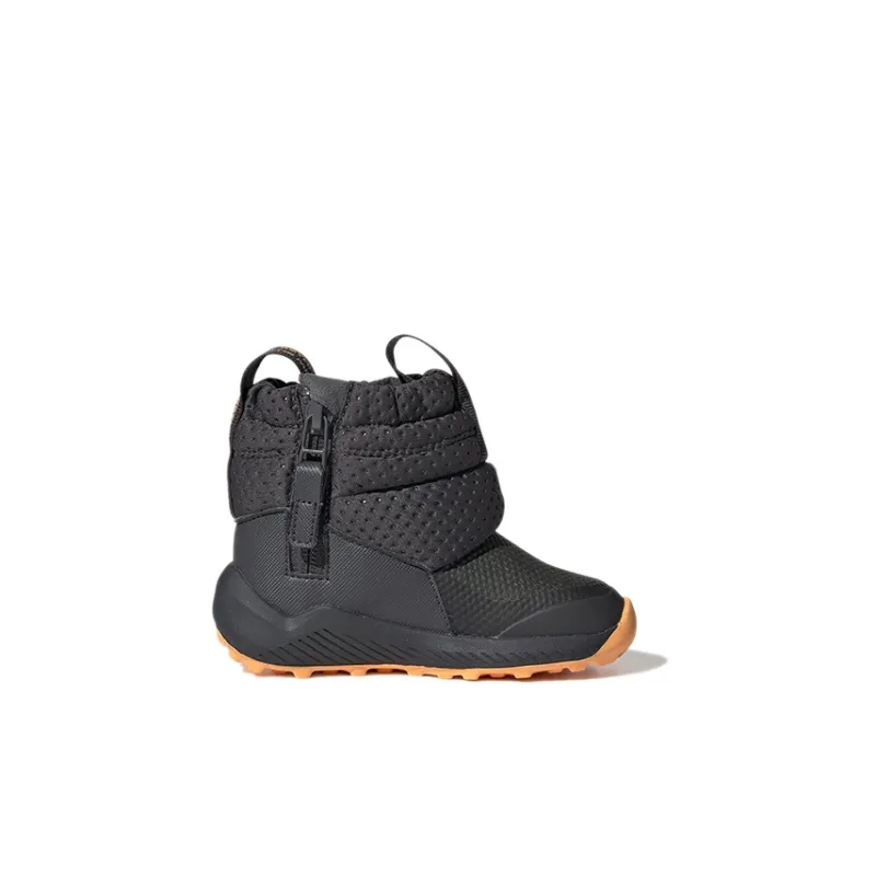 Adidas Rapida Snow Slip-Resistant High-Top Toddler Shoes Carbon Black Infant And Toddler-1