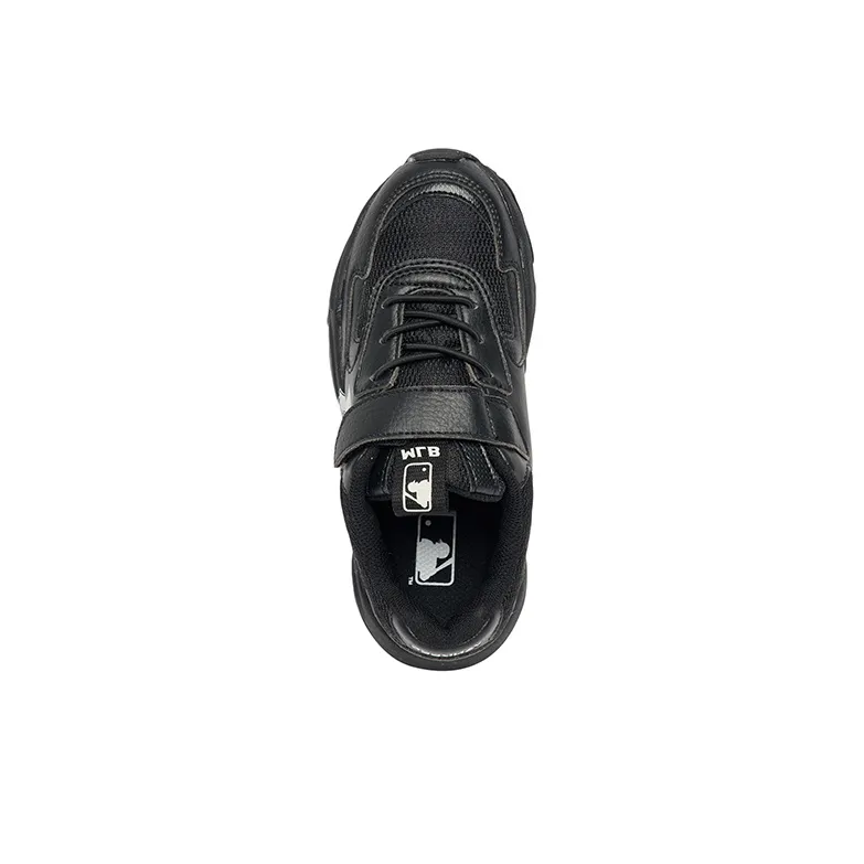 MLB Big Ball Chunky Bigball Chunky Lit Cushioning, Wear Resistant Low Top Kids Lifestyle Shoes Black Kids'-3