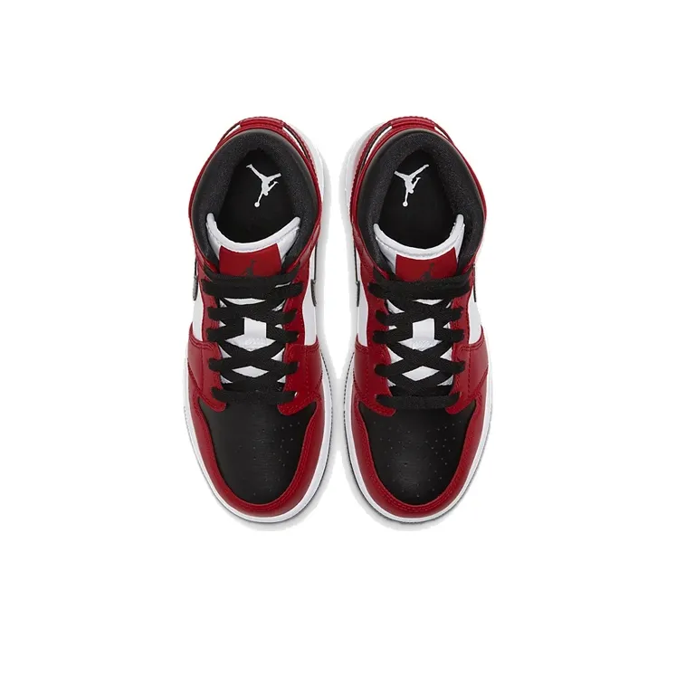 Jordan Kids Air Jordan 1 Mid 'Chicago Black Toe' Sneakers-3