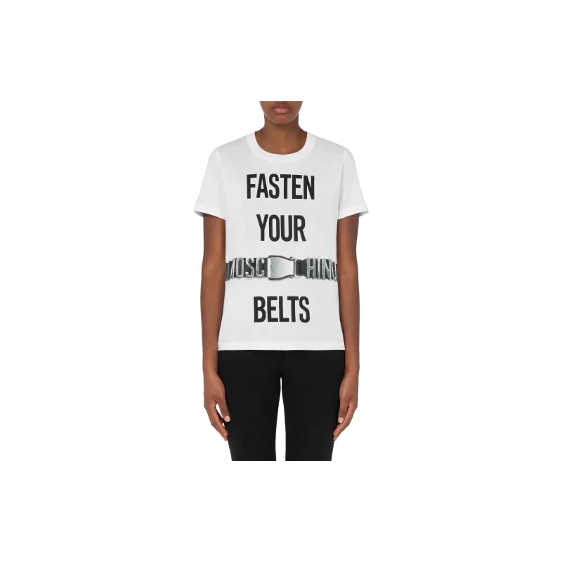 MOSCHINO Graphic print T shirt-1