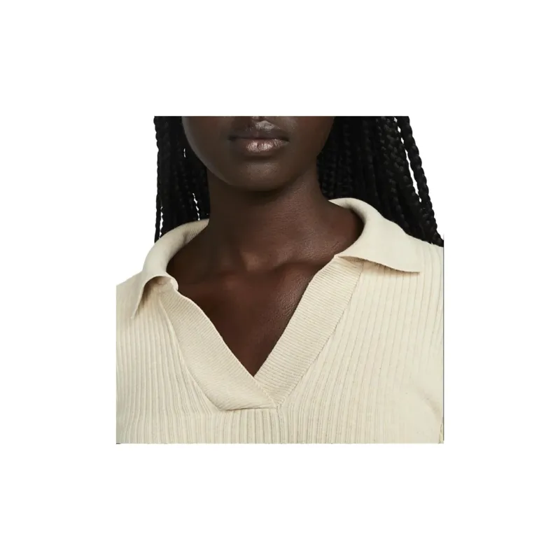 Nike Polo Shirts Women's Ecru-3