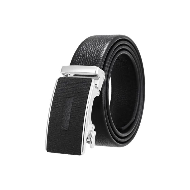CARTELO Top Grain Cow Leather Belts Men's Width 3.5cm Gift Box Set-0