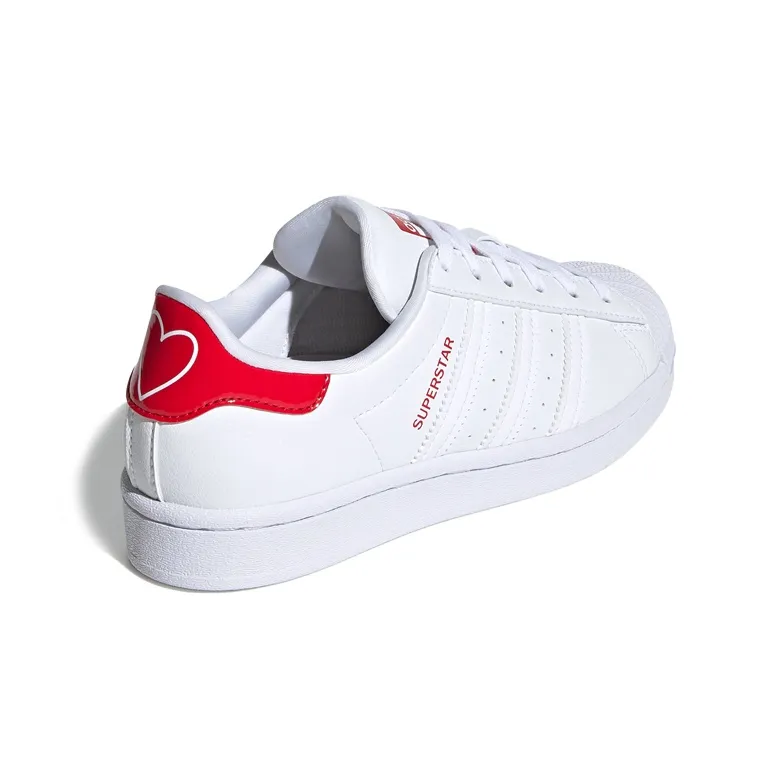 Adidas Superstar White Scarlet Youth-3