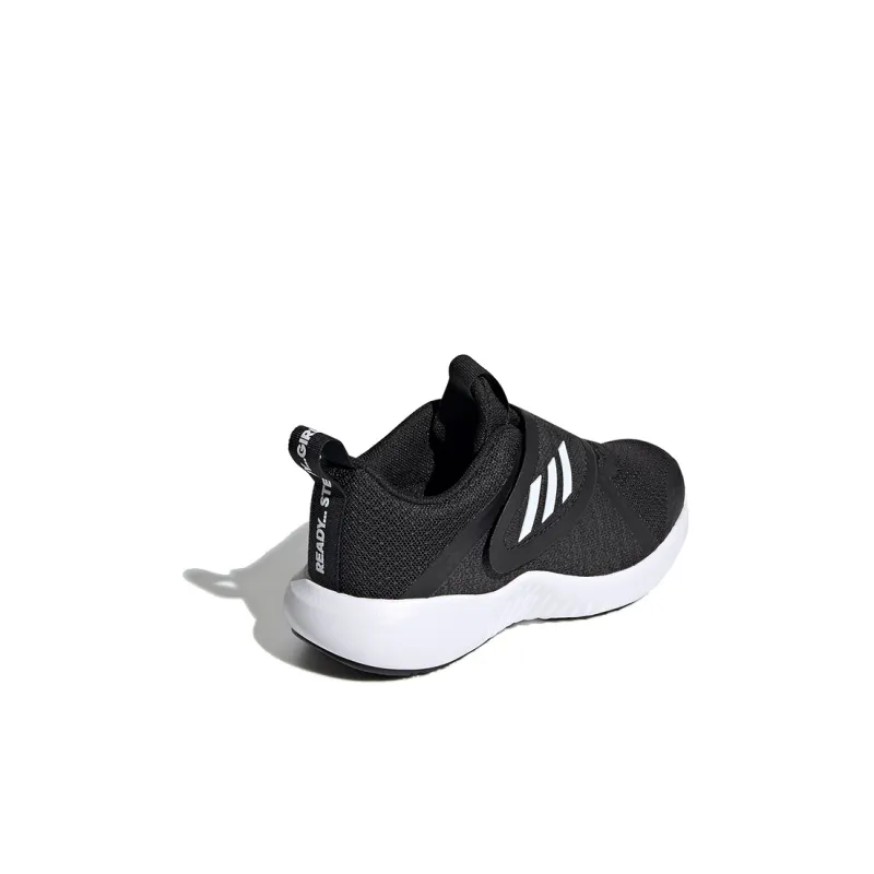 Adidas Fortarun X CF Breathable Low Top Kids Lifestyle Shoes Black White Kids'-3
