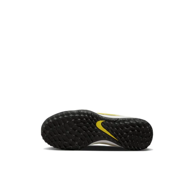 Nike Tiempo Legend 9 Academy TF Anti Slip Wear Resistant Low Top Kids' Soccer Shoes Gray Yellow Kids'-5