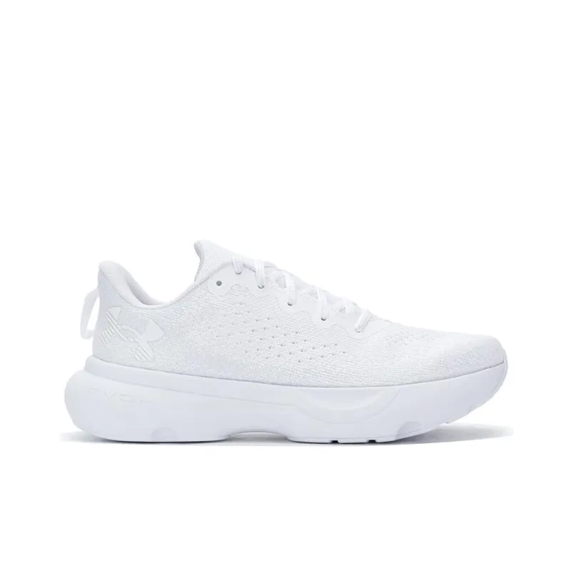 Under Armour Infinite 1 Slip Resistant Breathable Lightweight Low Top Running Shoes Men's White-1