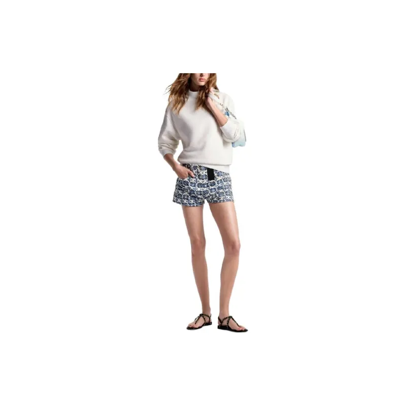LOUIS VUITTON Monogram Zipper Accent Sweater-1