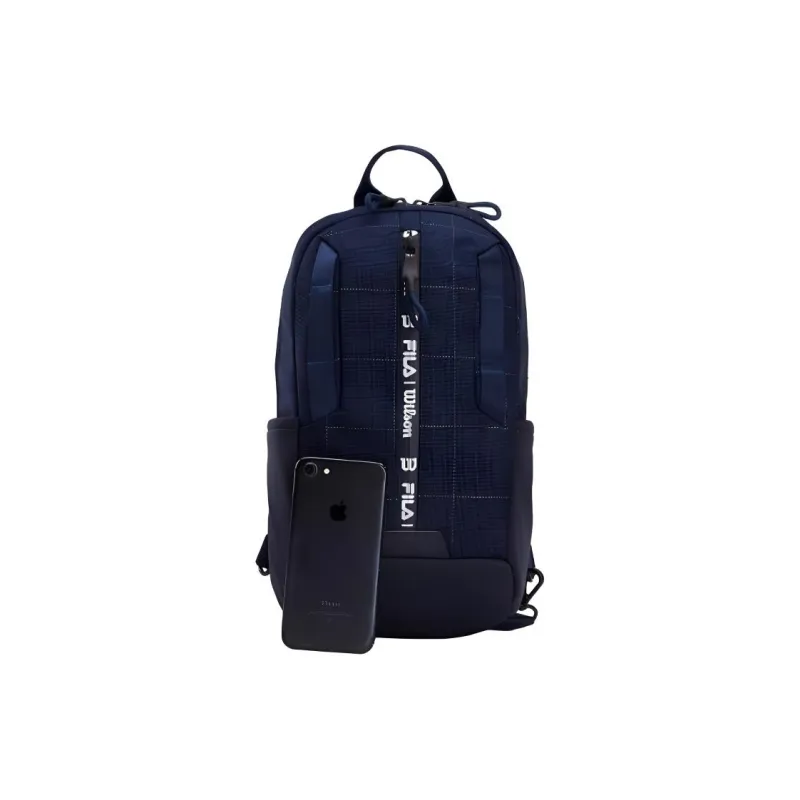 FILA Fabric Sling Bag Mini Unisex Royal Blue-3