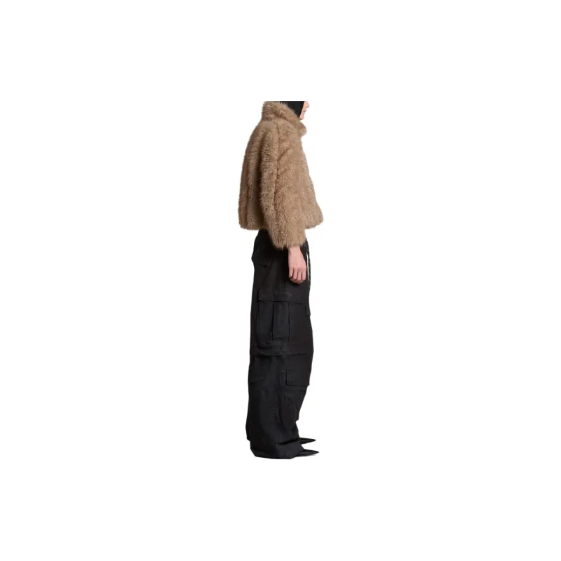 Balenciaga Jackets & Coats Women's Brown-4
