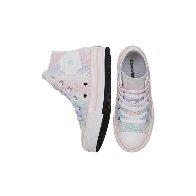 Converse Chuck Taylor All Star   Lift Platform High PS 'Mermaid Scales'-3