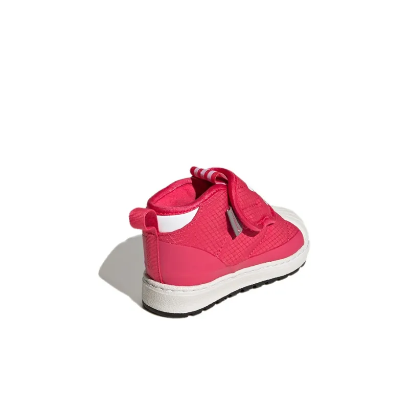 Adidas Originals Thermal Mid Top Toddler Shoes Pink White Infant And Toddler-3