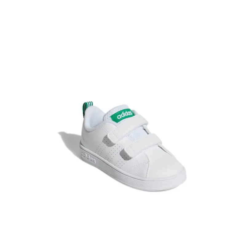 Adidas Neo ADVANTAGE Low-Top Toddler Shoes White Green Infant And Toddler-2