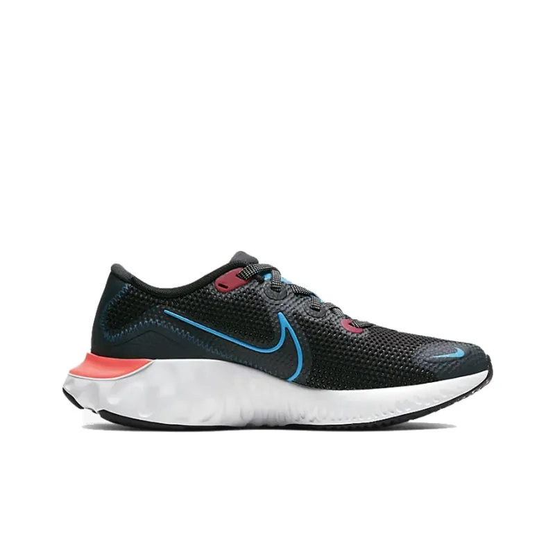 Nike Renew Run Black Laser Blue GS-1