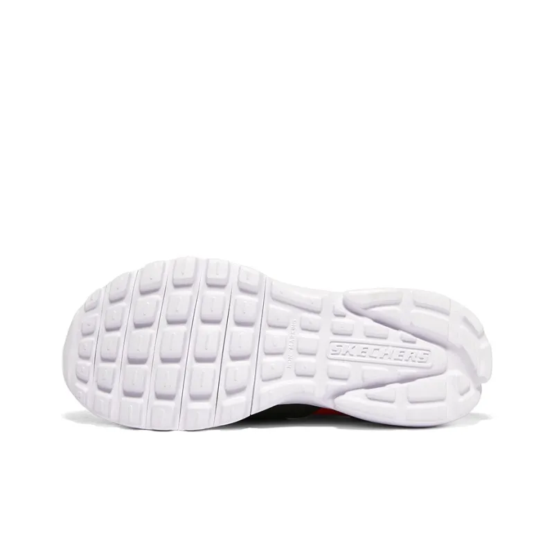 Skechers Razor Fle Sports Casual Shoes Red Black Teenagers-5