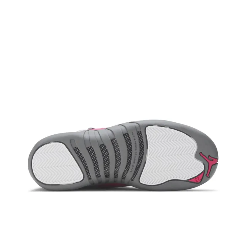 Jordan 12 Retro Wolf Grey Vivid Pink GS-3