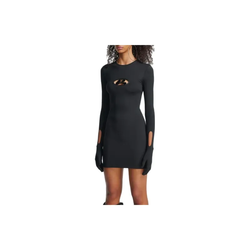 The Kript Long-Sleeved Dresses Women's Black-2