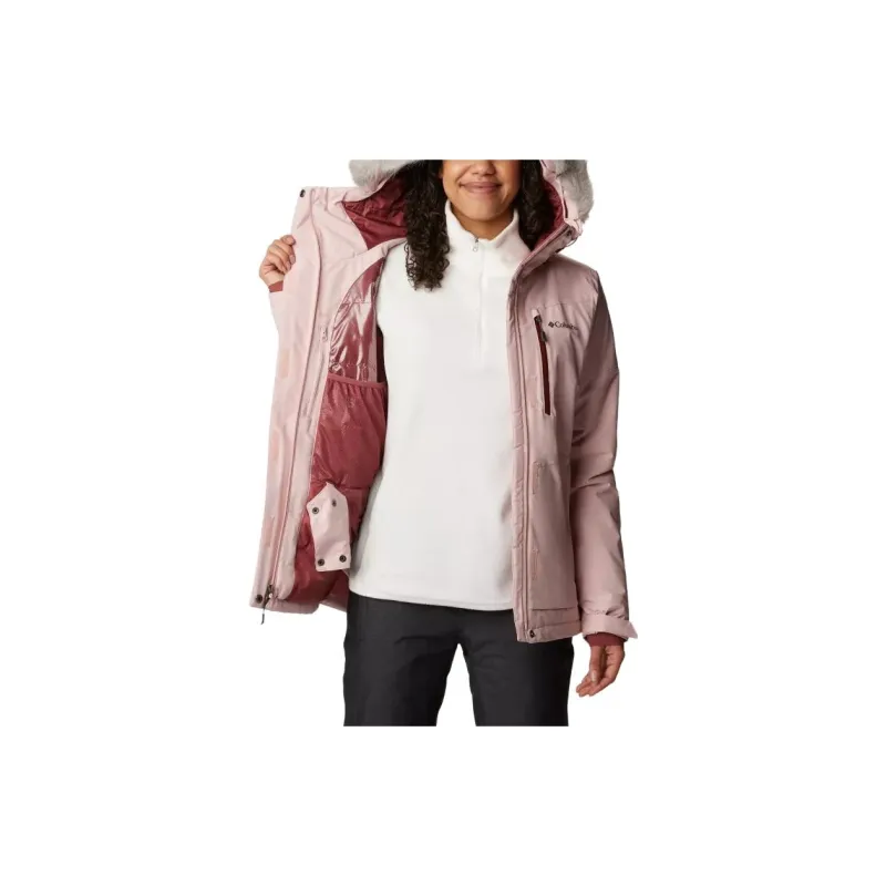 Columbia Puffer Jackets Women's Pink-3