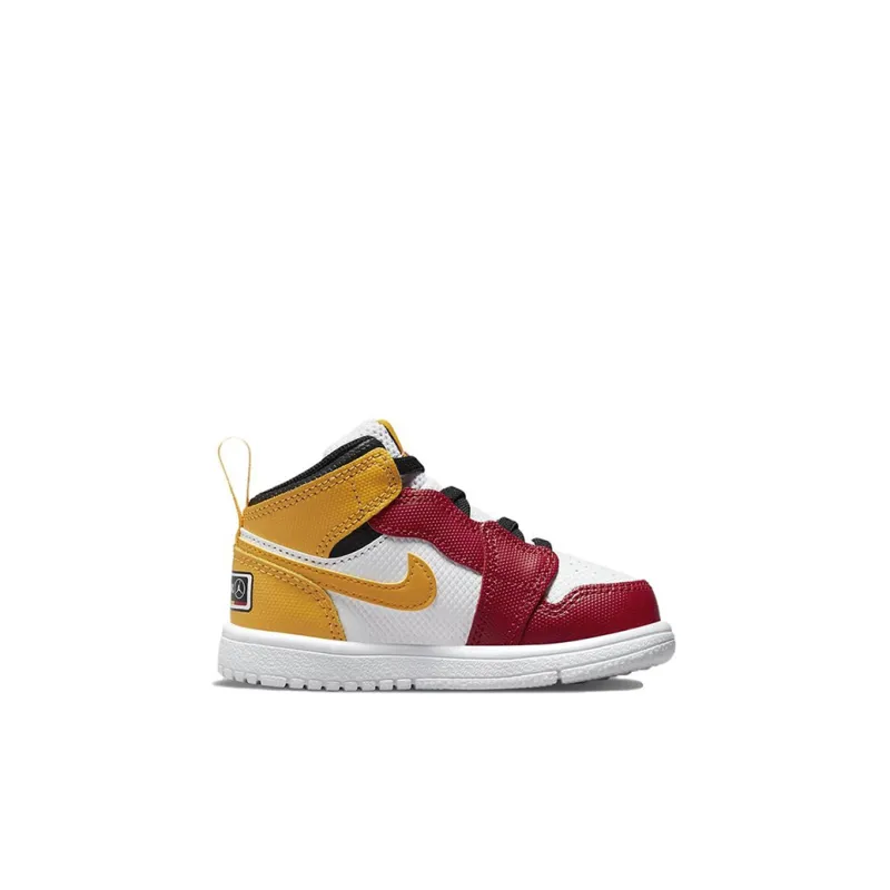 Jordan 1 Mid Alt Red Gold White TD-1