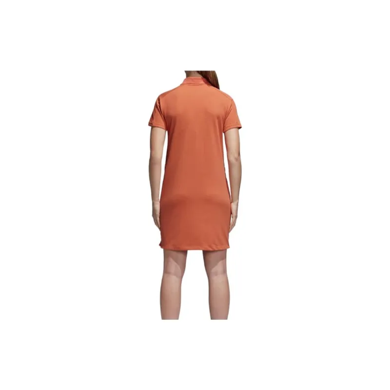 Adidas Short-Sleeved Dresses Women's Orange-5
