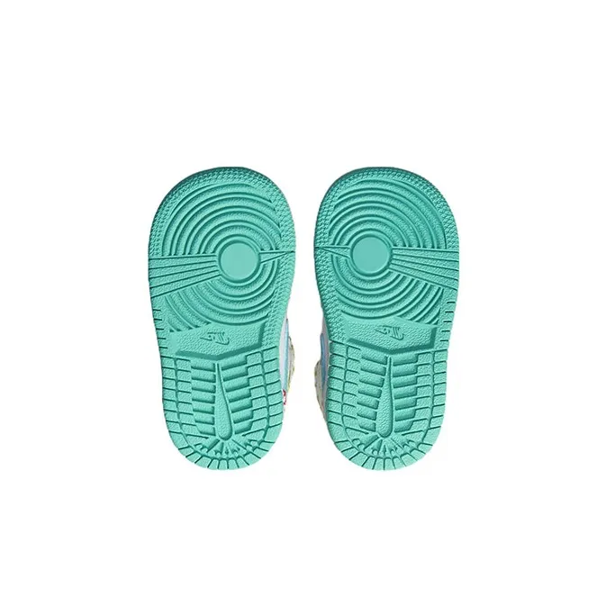 Jordan 1 Mid SE Washed Teal Rush Pink TD-5