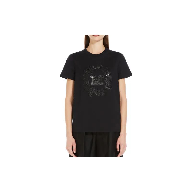 MaxMara T Shirts Women's Black-1