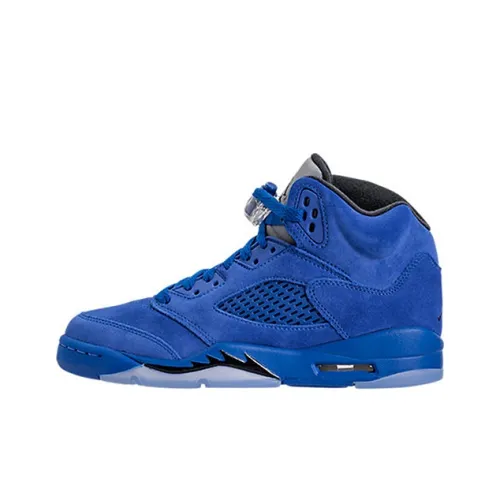 Jordan 5 Retro Blue Suede GS